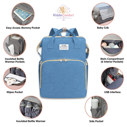 Multifunctional Baby Travel Backpack