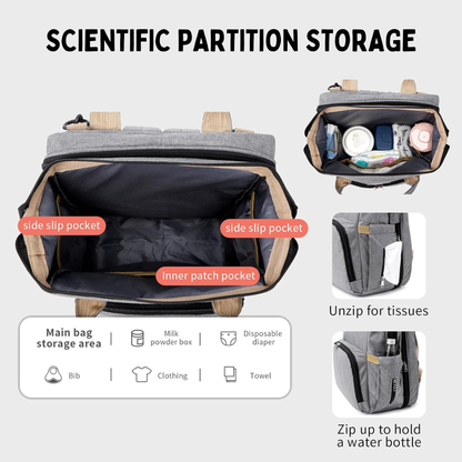 Multifunctional Baby Travel Backpack
