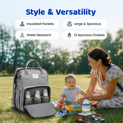 Multifunctional Baby Travel Backpack