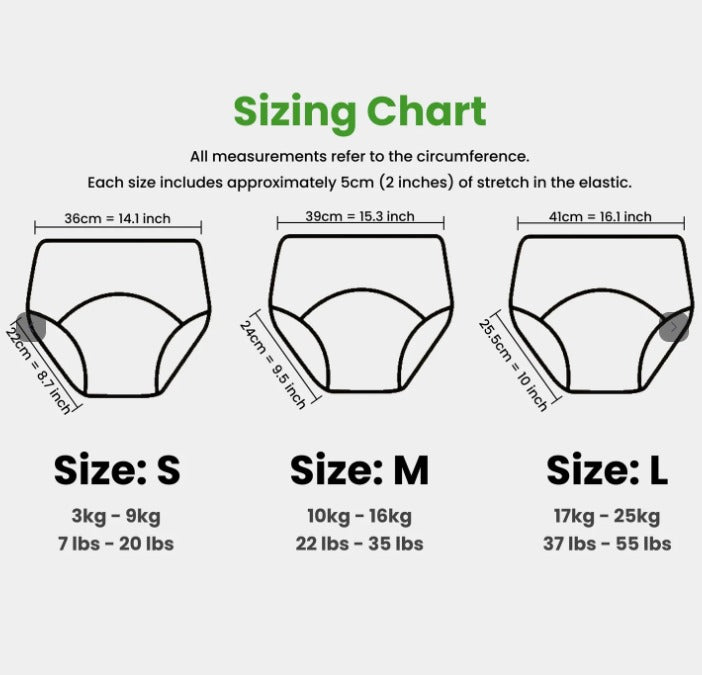 PeeWee Pants™ Potty Training Underwear